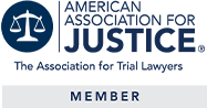 Logo Recognizing Armstrong Law, PLLC's affiliation with American Association for Justice